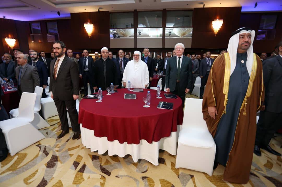 مشاركة رئيس المجلس الإسلامي الأعلى فضيلة الشيخ الدكتور مبروك زيد الخيرفي المؤتمر الثالث للمالية الإسلامية