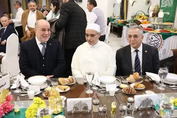 السيد رئيس المجلس الإسلامي الأعلى يحضر مأدبة إفطار سفير المملكة العربية السعودية