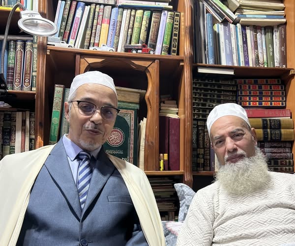زيارة اطمئنان للشيخ شمس الدين الجزائري