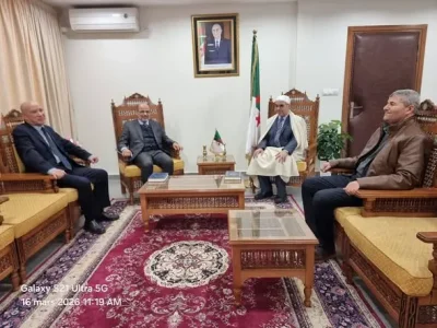 لقاء لتبادل التهاني بمناسبة العشر الأواخر من الشهر الفضيل