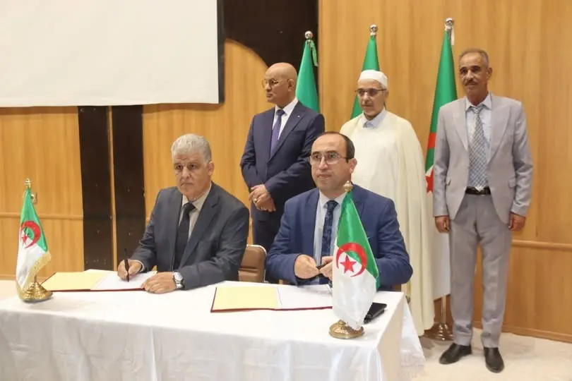 إبرام اتفاقية تعاون بين المجلس الإسلامي الأعلى وجامعة الوادي