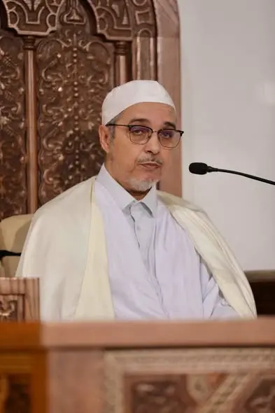 أجواء درس فضيلة رئيس المجلس الإسلامي الأعلى ضمن فعاليات سلسلة “في رحاب شهر الأنوار”