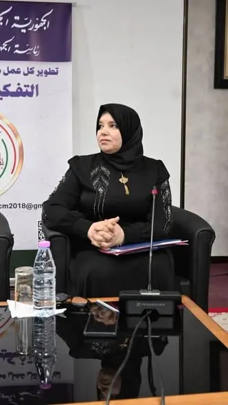 الدكتورة سامية ڨطوش في الحفل الختامي لفعاليات: «في رحاب شهر الأنوار: شمائل تُقتدى، وهداية تُحتذى»