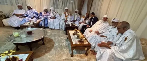 مشاركة الأستاذ الدكتور مصطفى باجو في مأدبة عشاء بنواكشوط